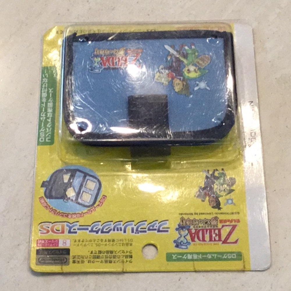 The Legend Of Zelda 2007 Nintendo DS Game Case Japan Games Pouch Holder 3DS - Picture 13 of 16